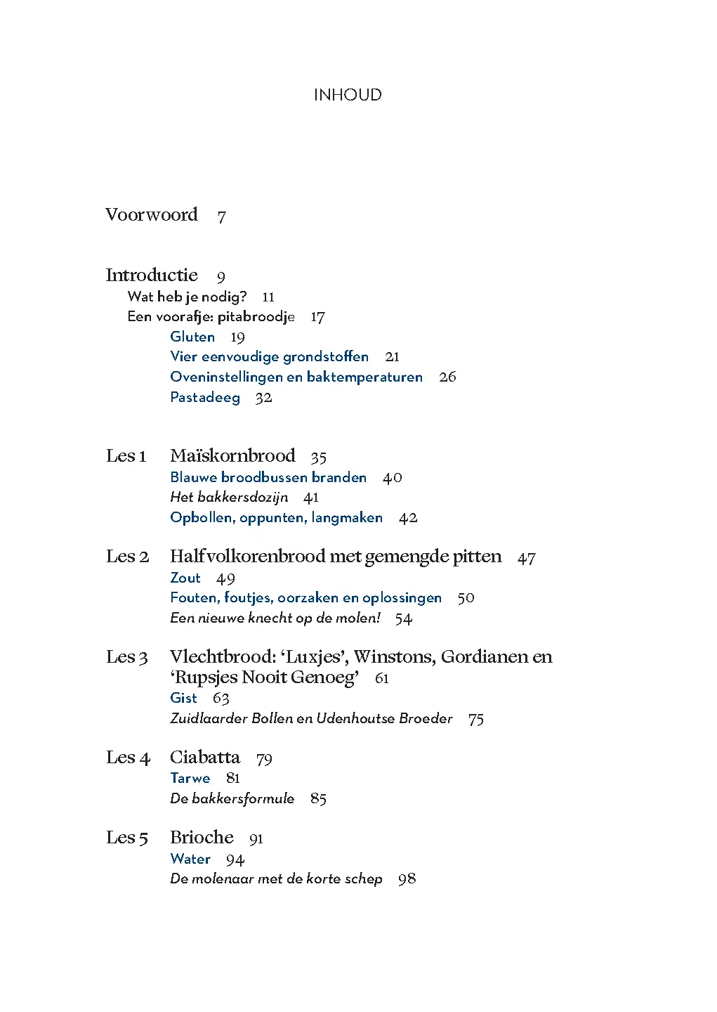 Voorbeeld pagina