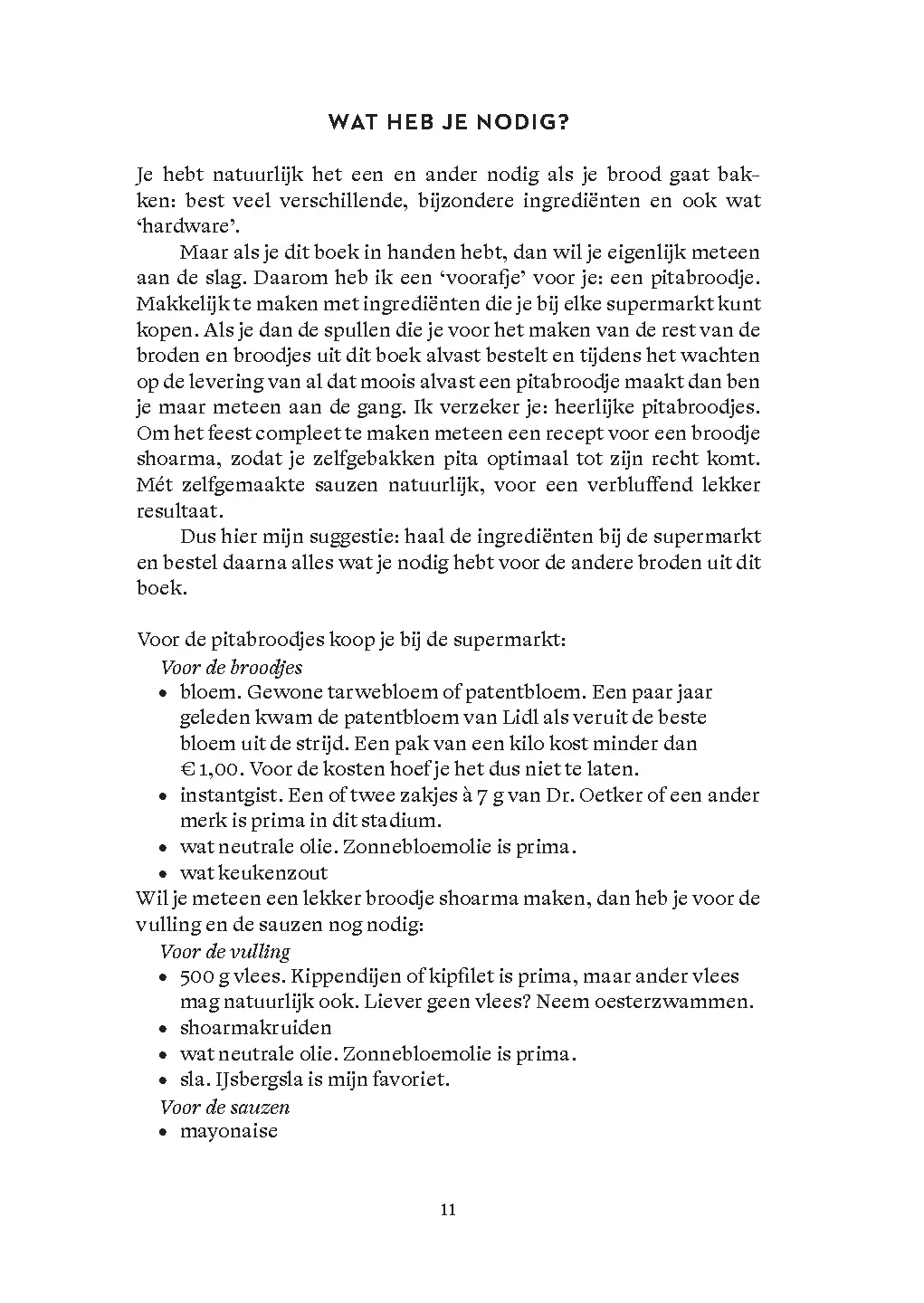 Voorbeeld pagina