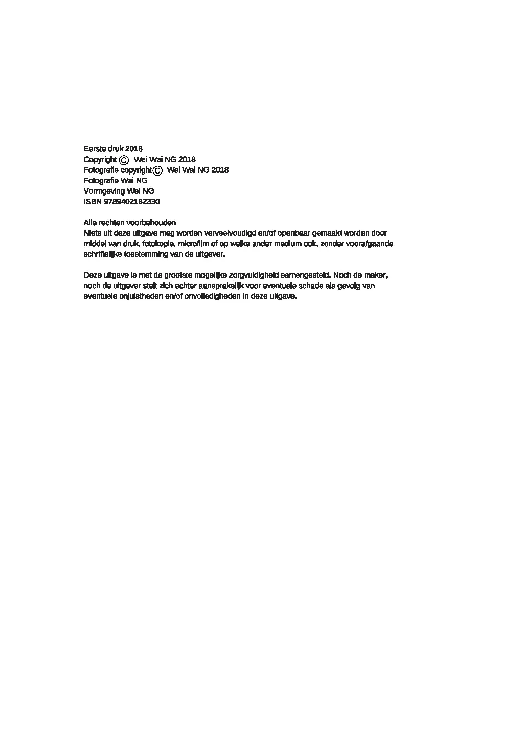 Voorbeeld pagina