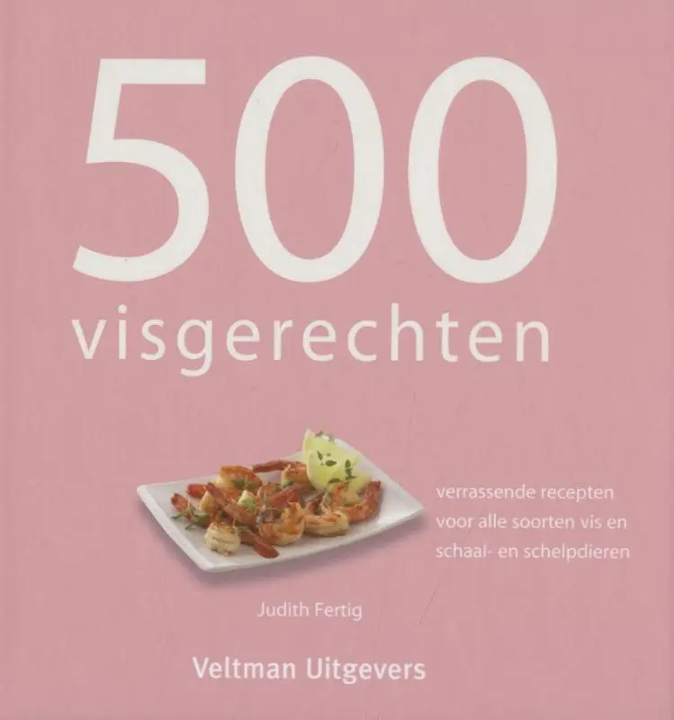 Cover van 500 visgerechten