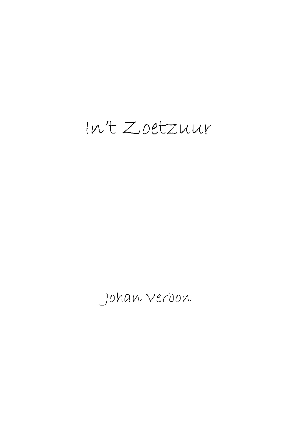 Voorbeeld pagina