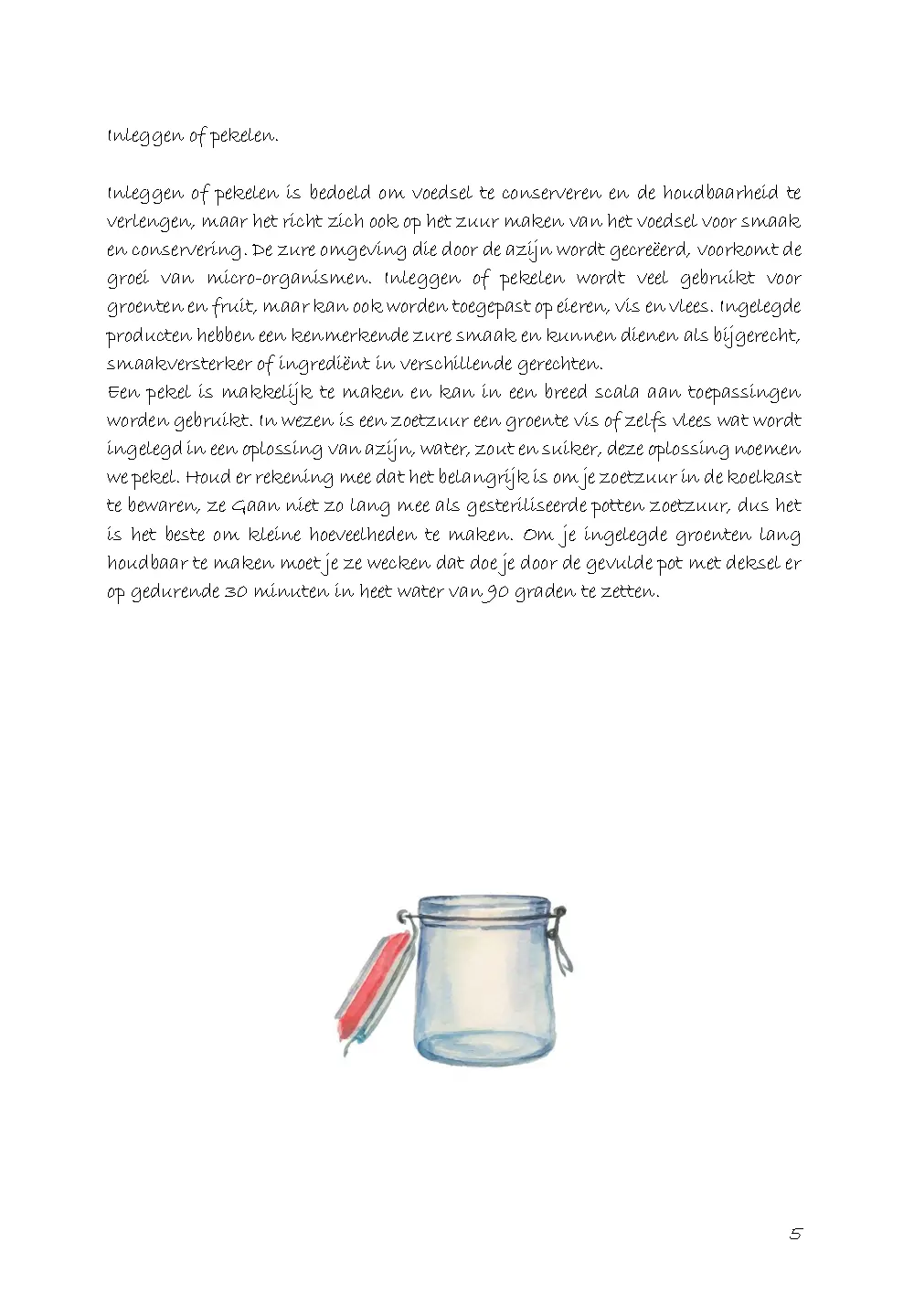 Voorbeeld pagina