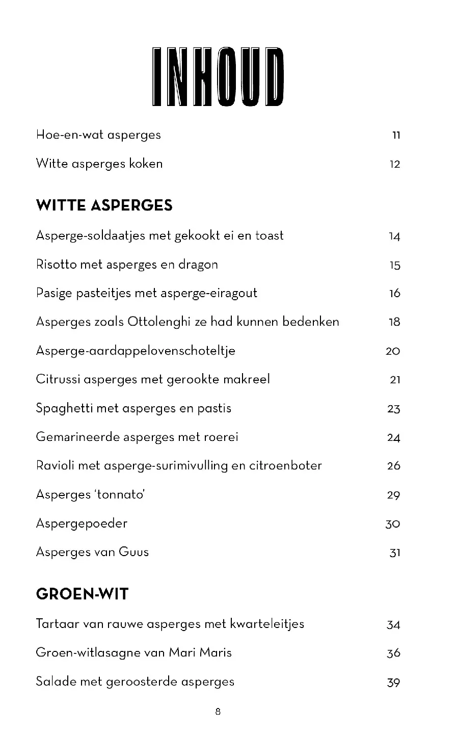 Voorbeeld pagina