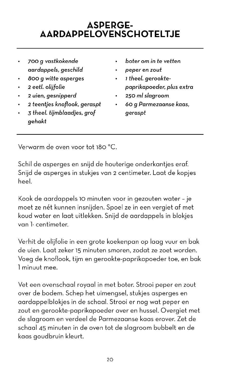 Voorbeeld pagina