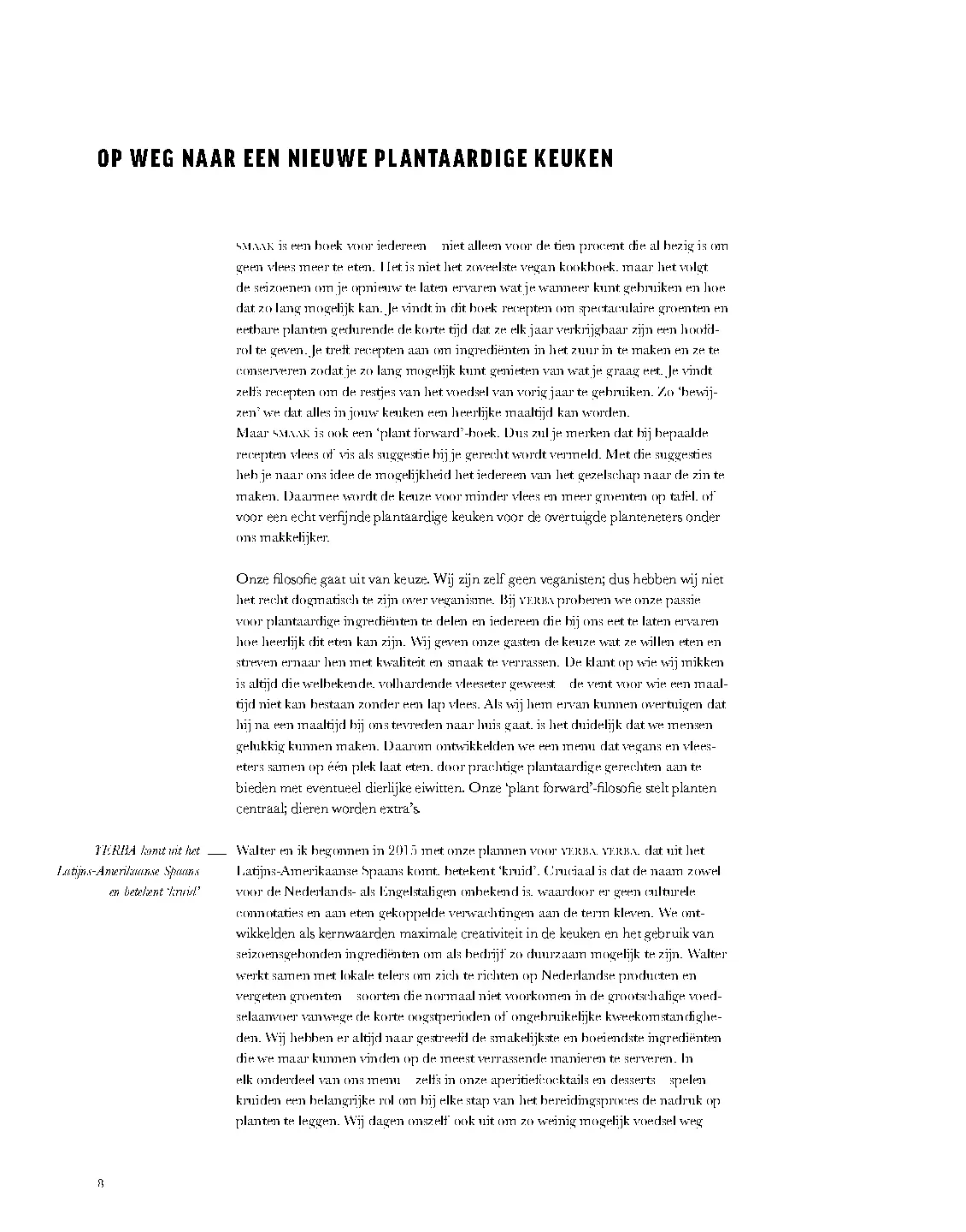 Voorbeeld pagina