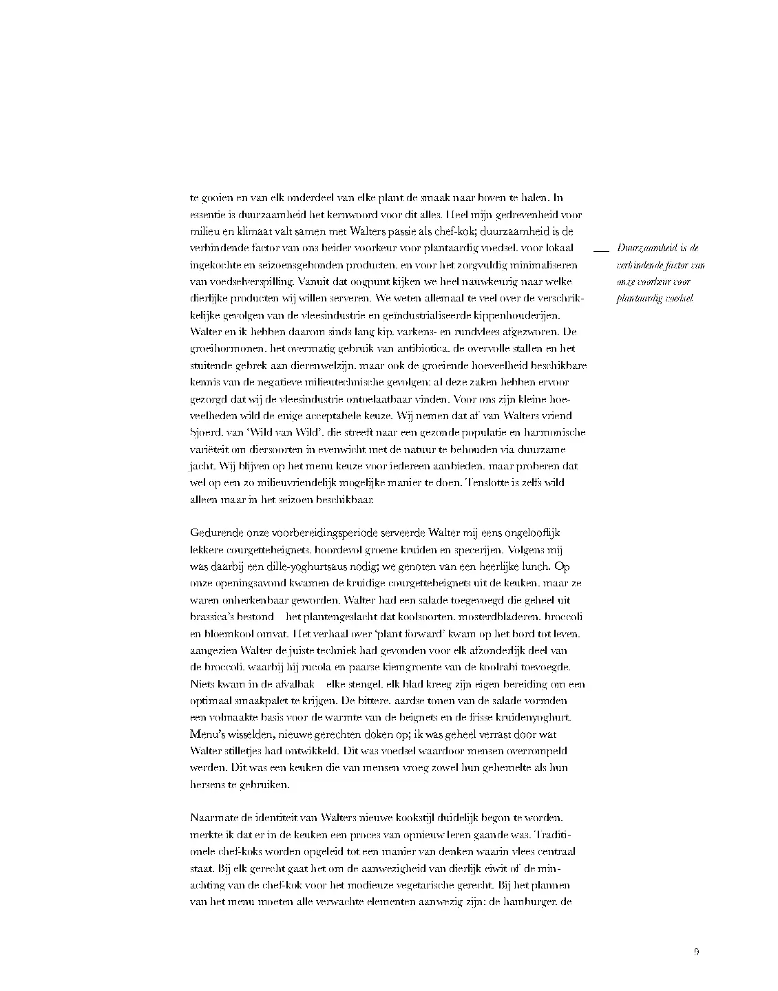Voorbeeld pagina