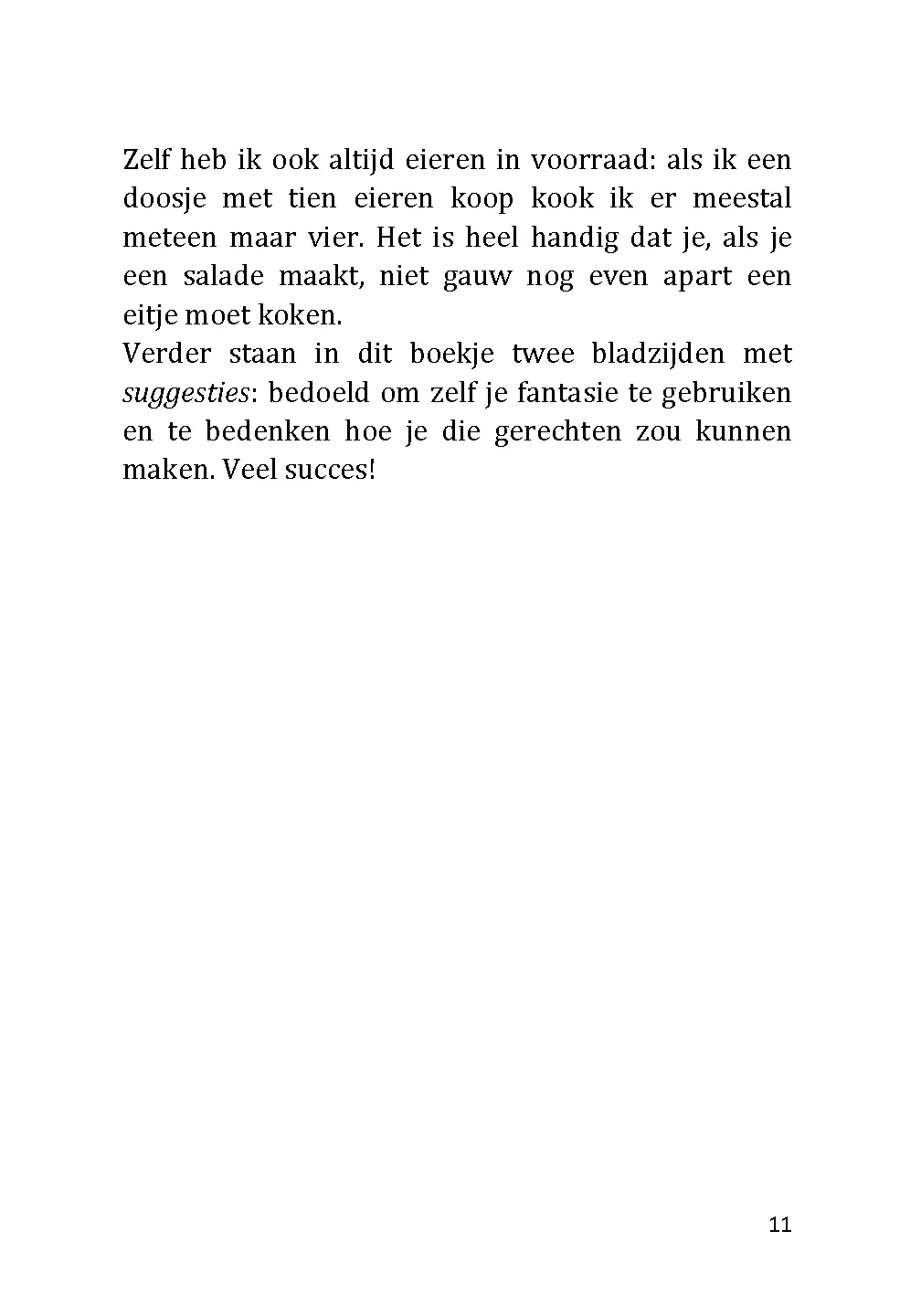 Voorbeeld pagina