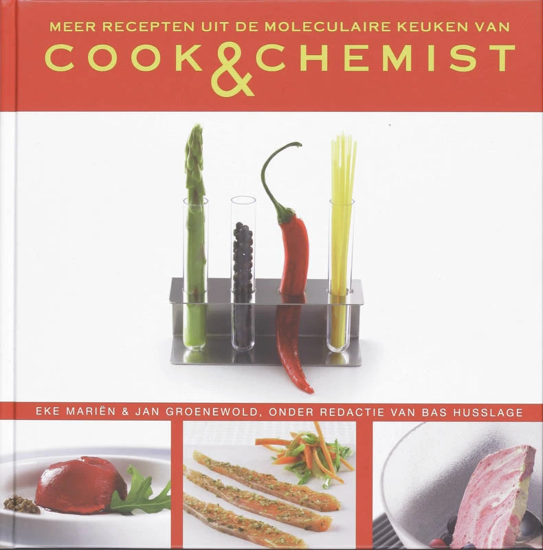 Cover van Meer recepten uit de moleculaire keuken van Cook & Chemist
