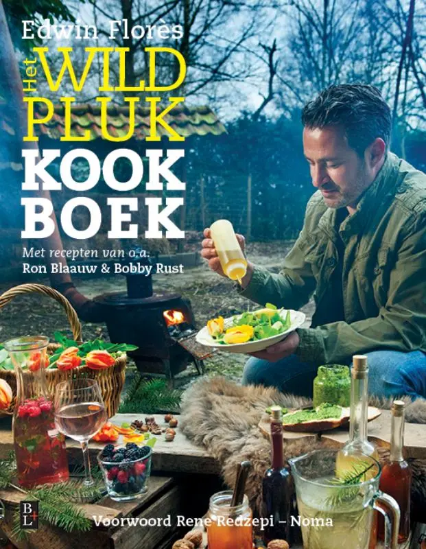Cover van Het grote wildpluk kookboek