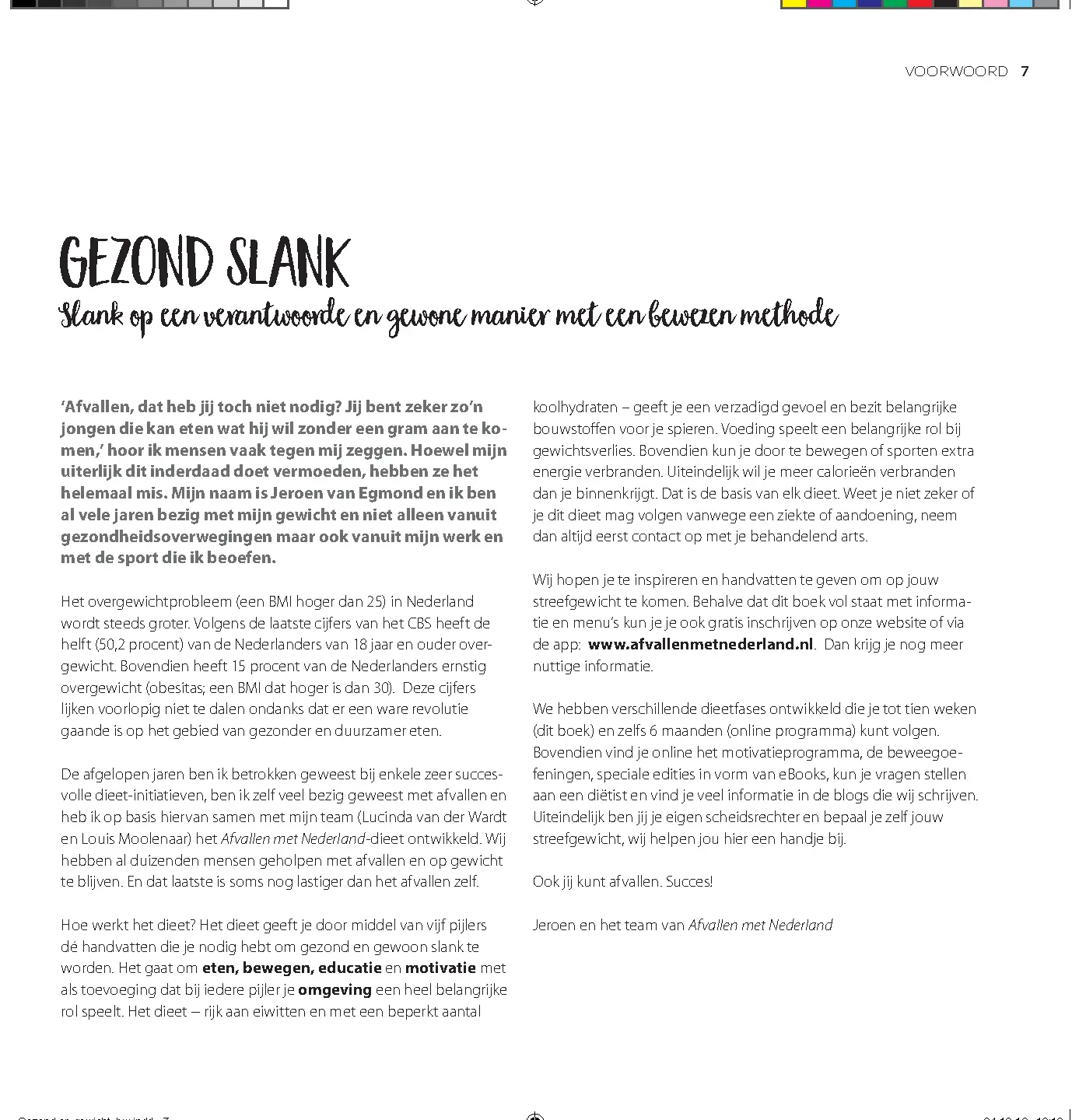 Voorbeeld pagina