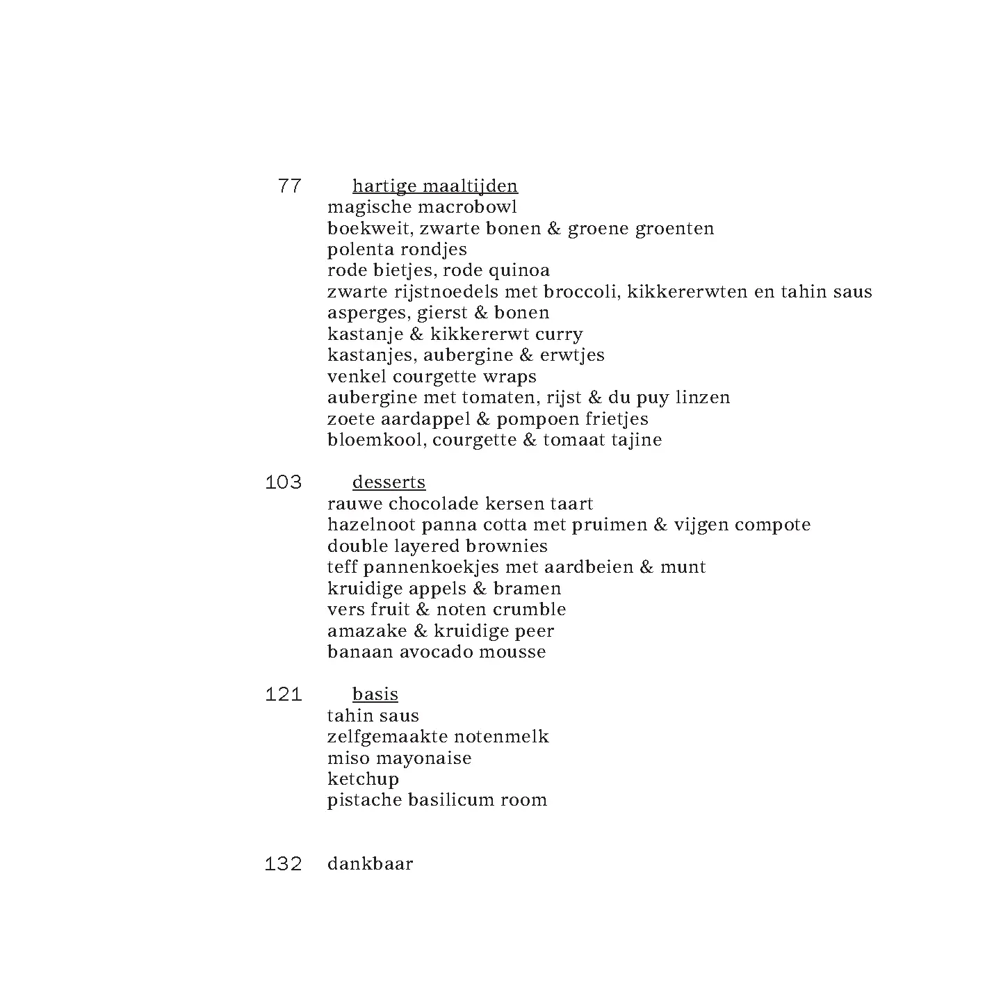 Voorbeeld pagina