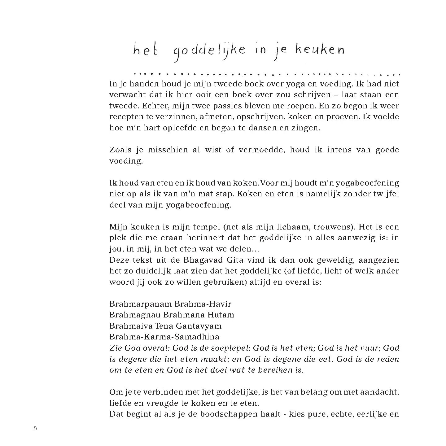 Voorbeeld pagina