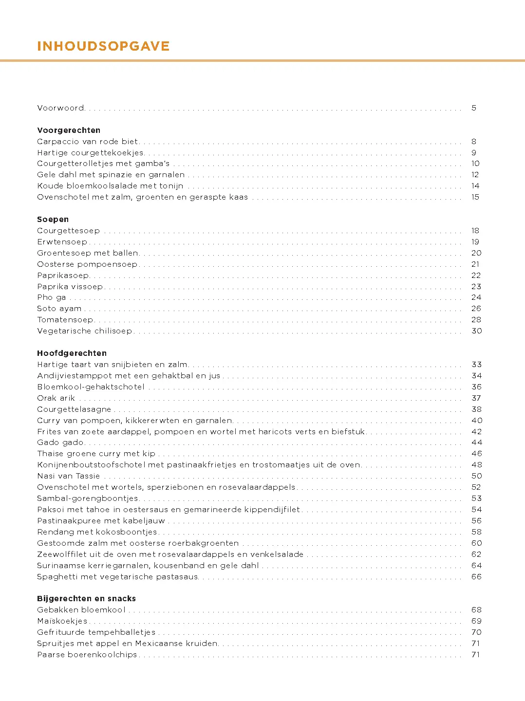Voorbeeld pagina