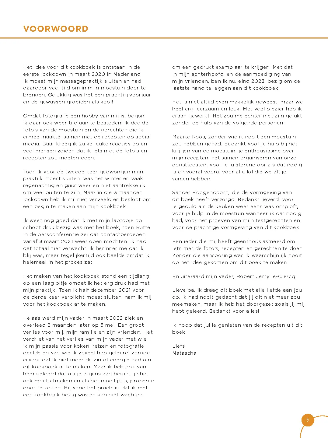 Voorbeeld pagina