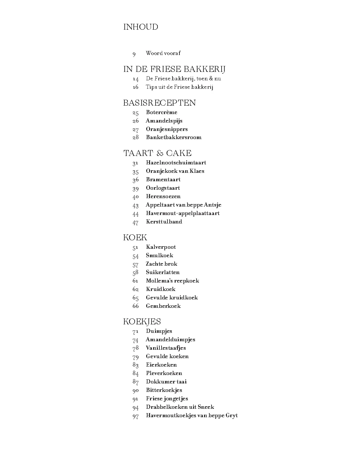 Voorbeeld pagina