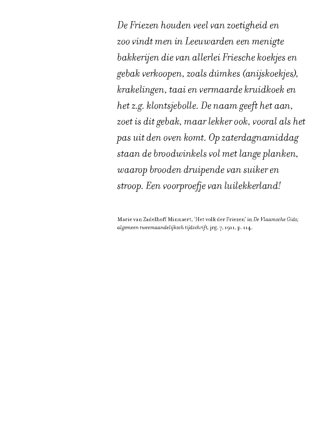 Voorbeeld pagina