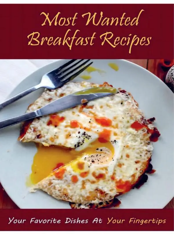 Cover van Most Wanted Breakfast Recipes