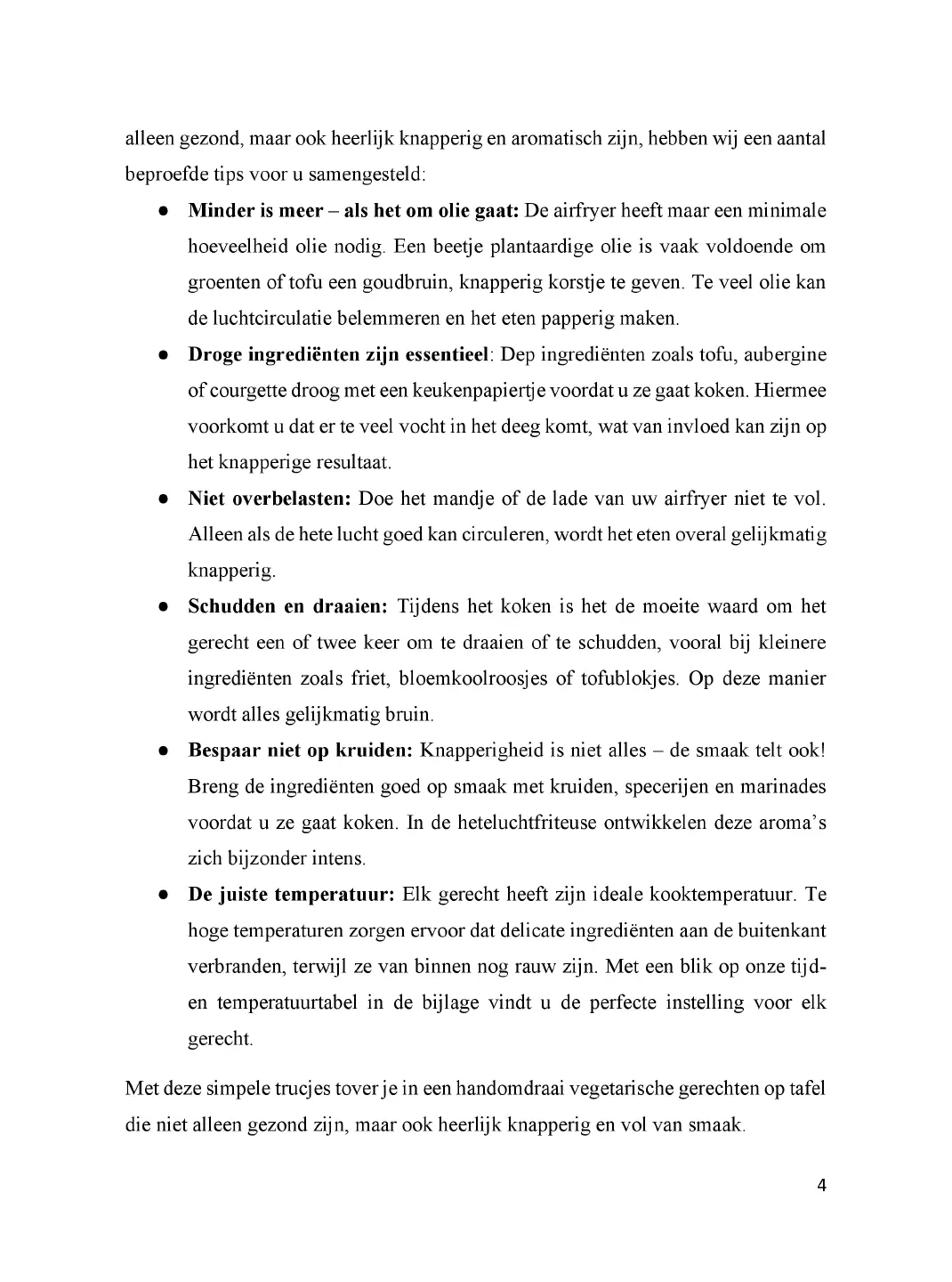 Voorbeeld pagina