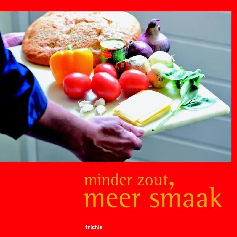 Cover van Minder zout, meer smaak