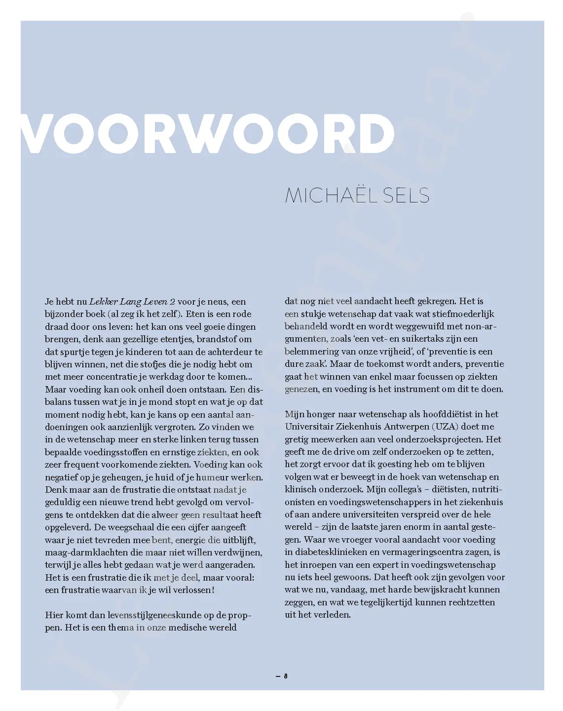 Voorbeeld pagina