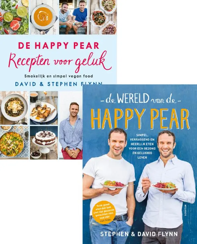 Cover van Combipakket De Wereld van de Happy Pear & De Happy Pear Recepten voor geluk