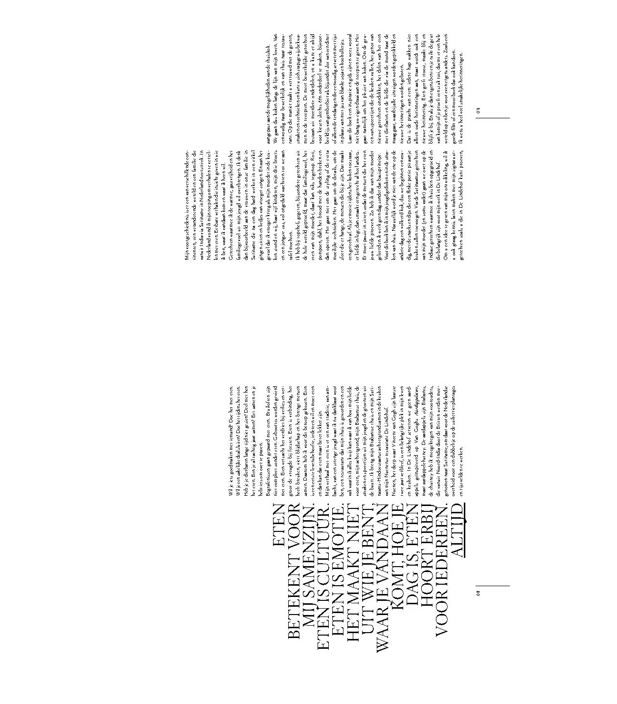 Voorbeeld pagina