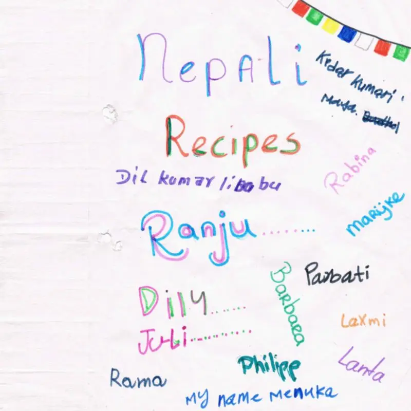 Cover van Nepali recipes