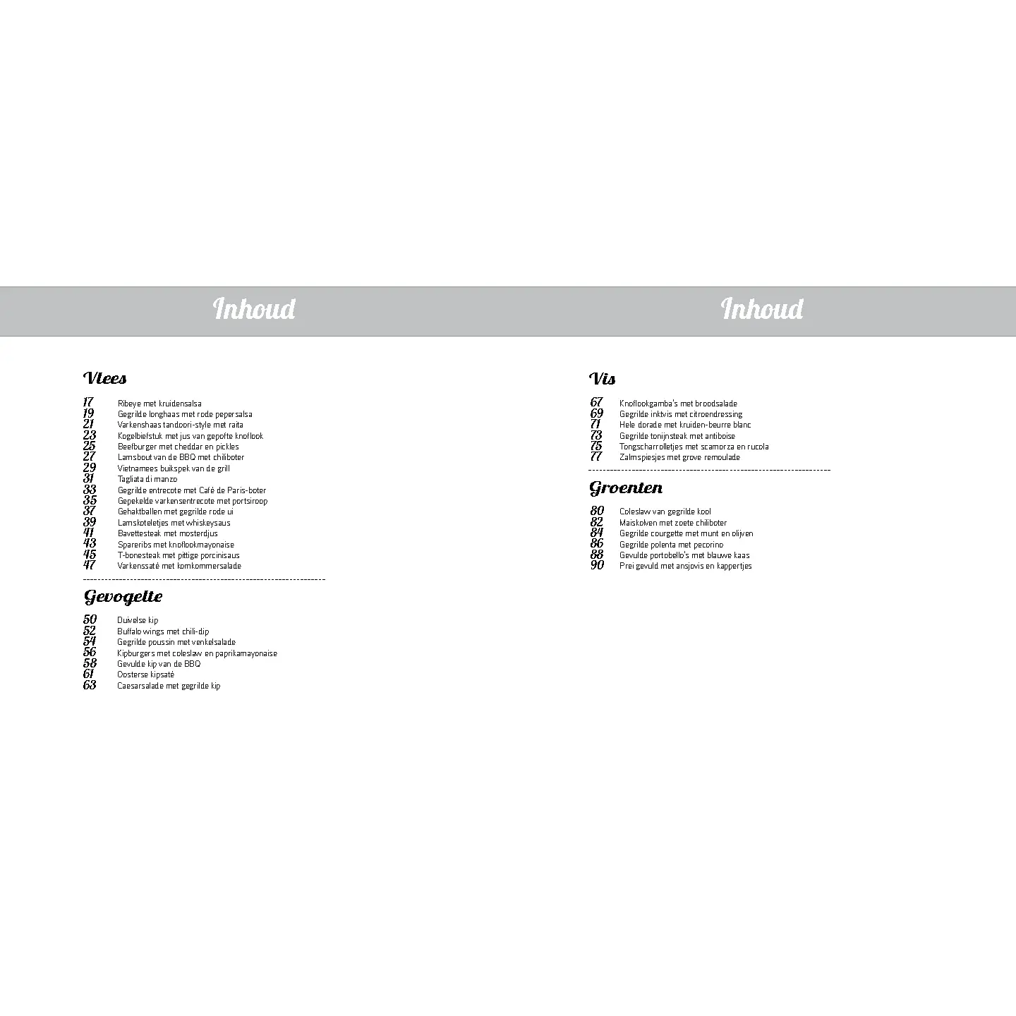 Voorbeeld pagina