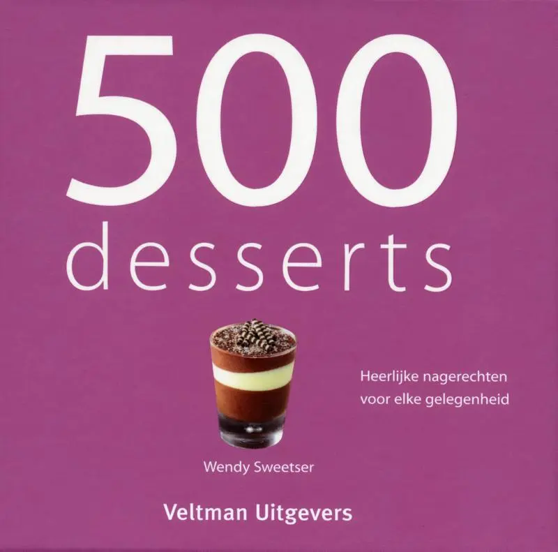 Cover van 500 Desserts
