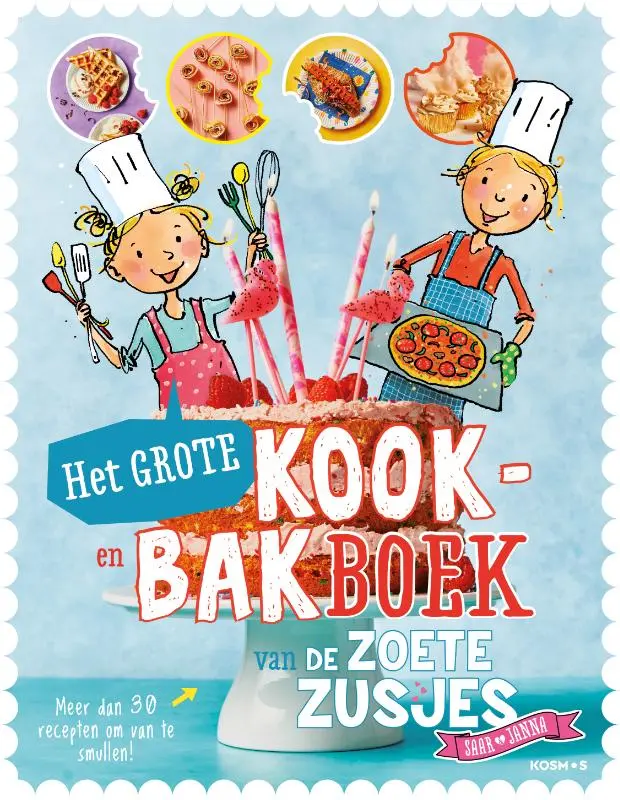 Cover van Het grote kook- en bakboek van de Zoete Zusjes