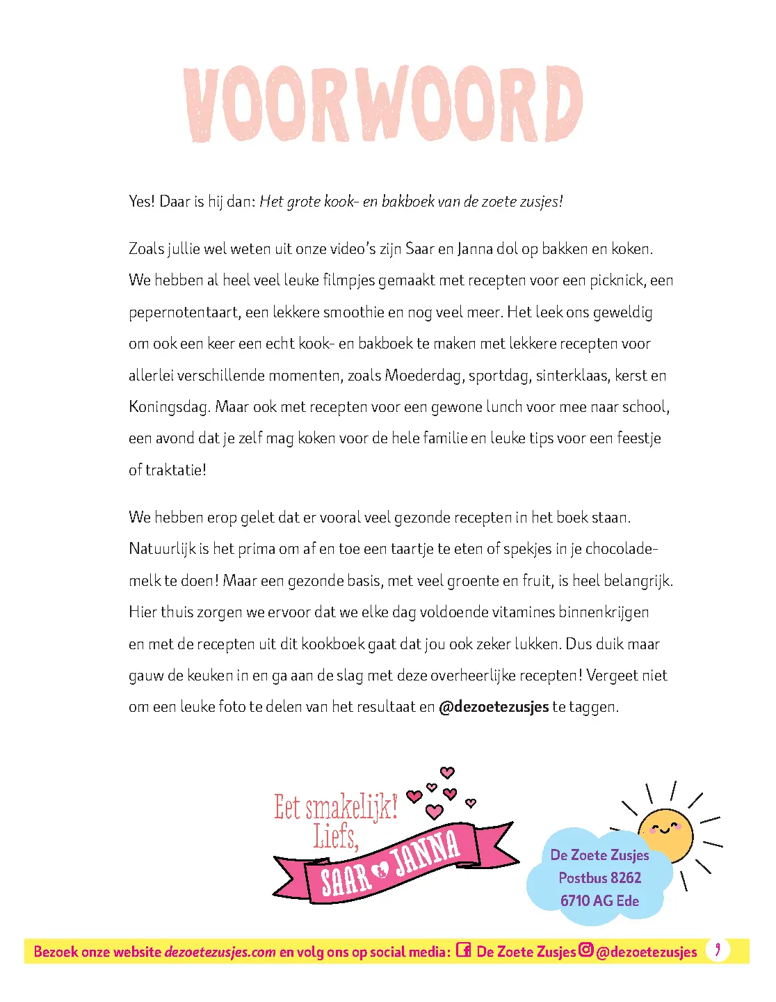 Voorbeeld pagina