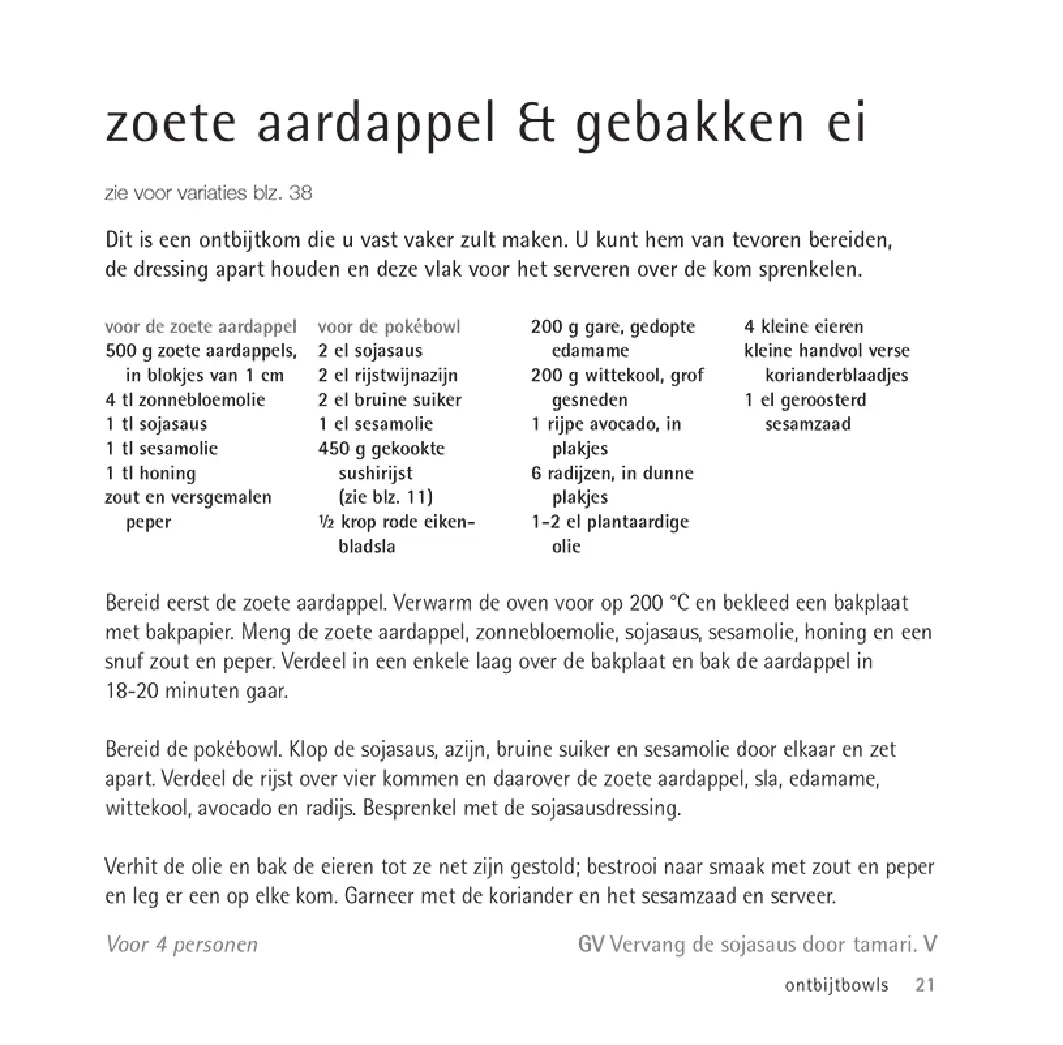 Voorbeeld pagina