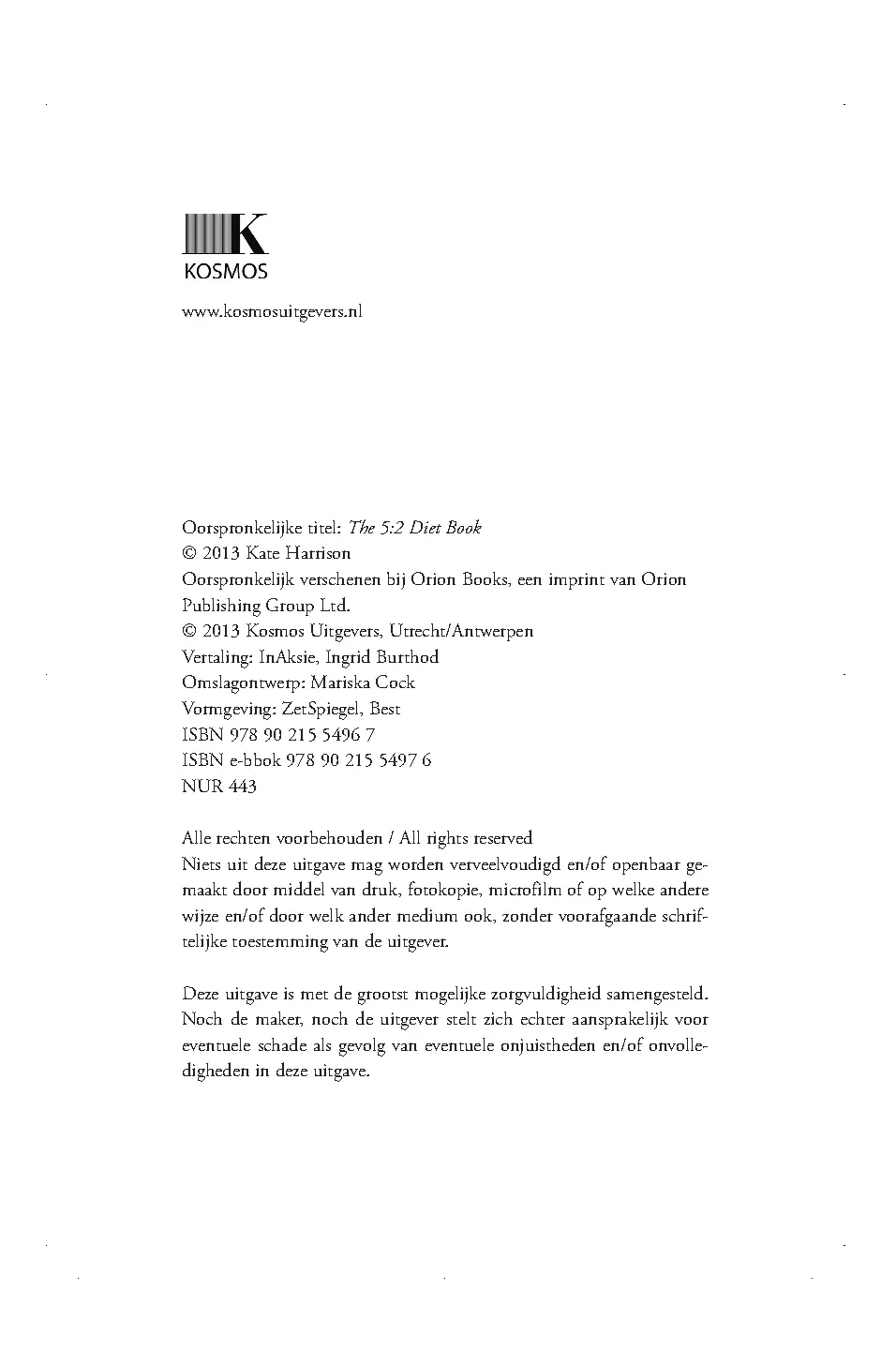 Voorbeeld pagina