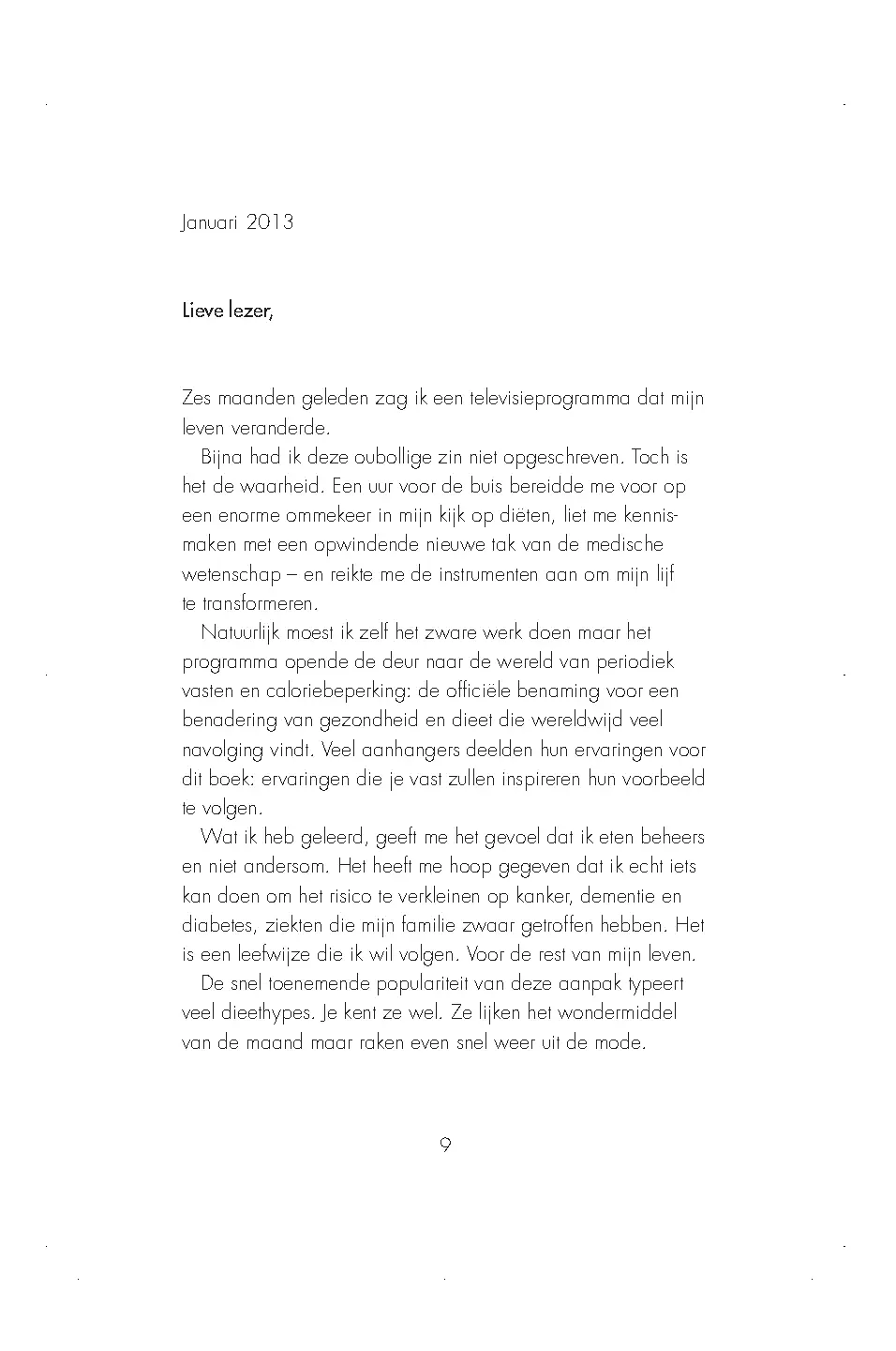 Voorbeeld pagina