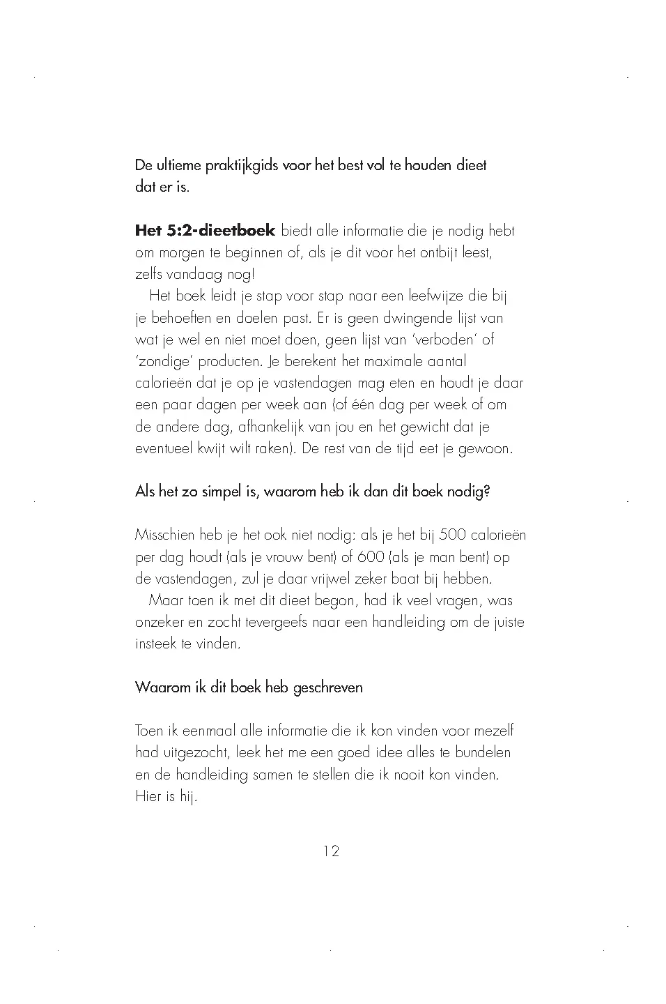 Voorbeeld pagina