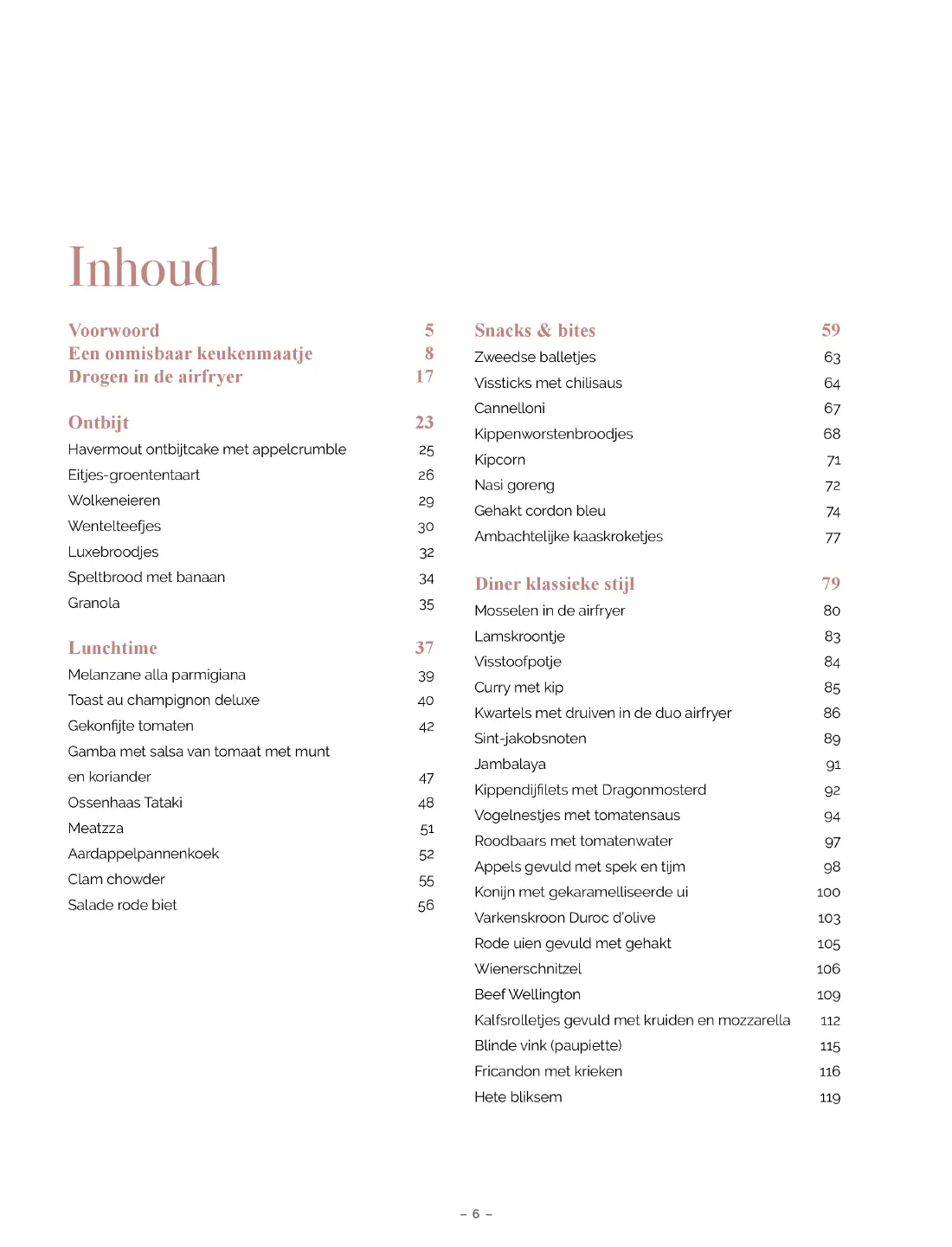 Voorbeeld pagina