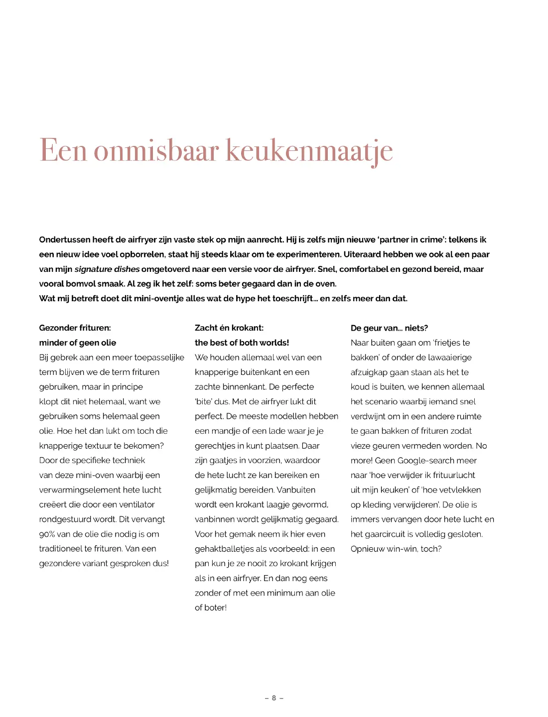 Voorbeeld pagina