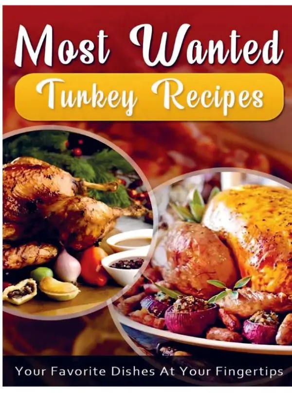 Cover van Most Wanted Turkey Recipes