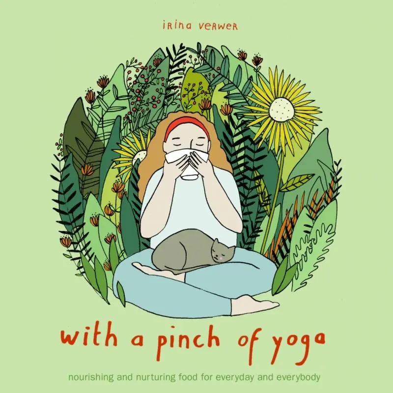 Cover van With a pinch of yoga