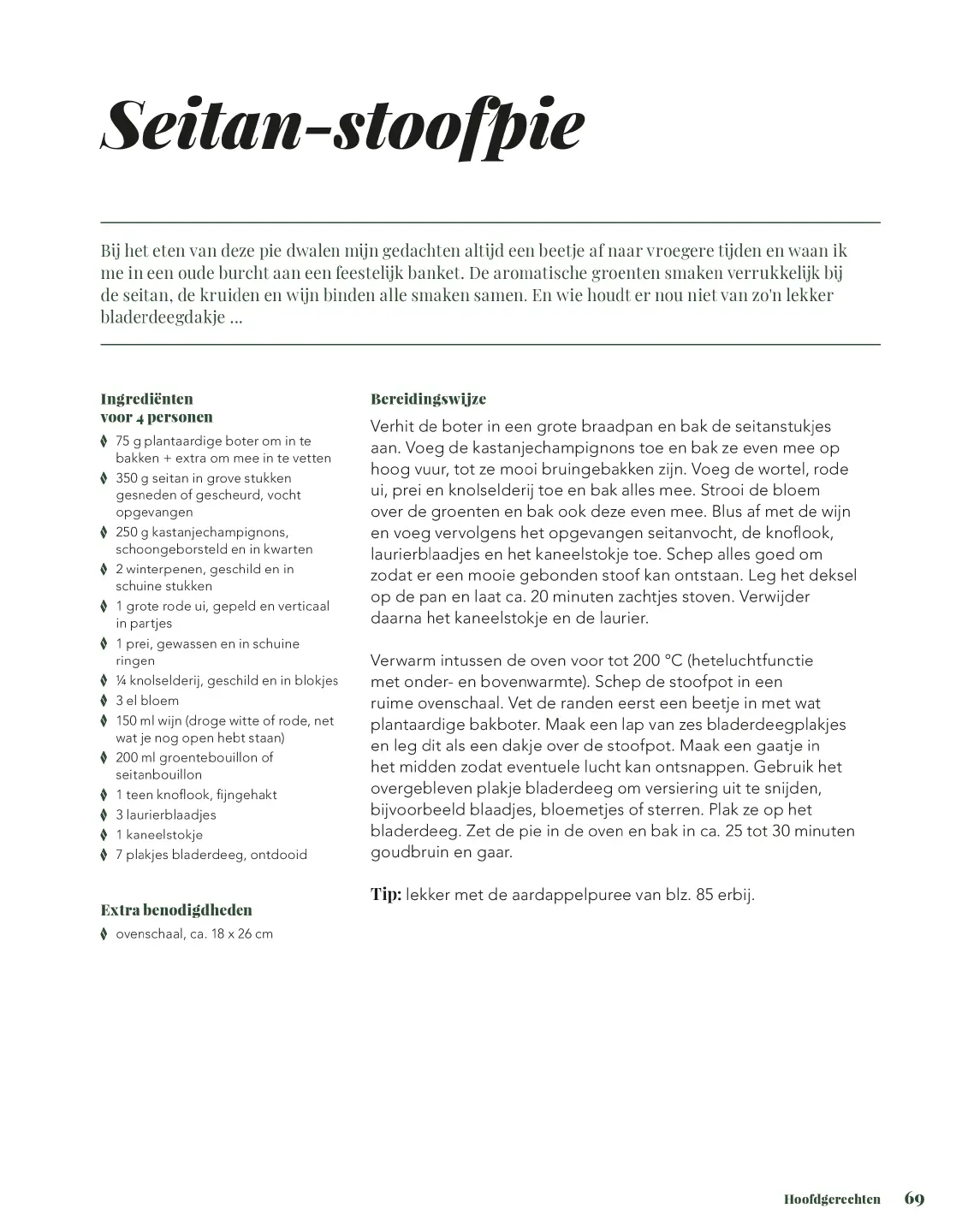 Voorbeeld pagina