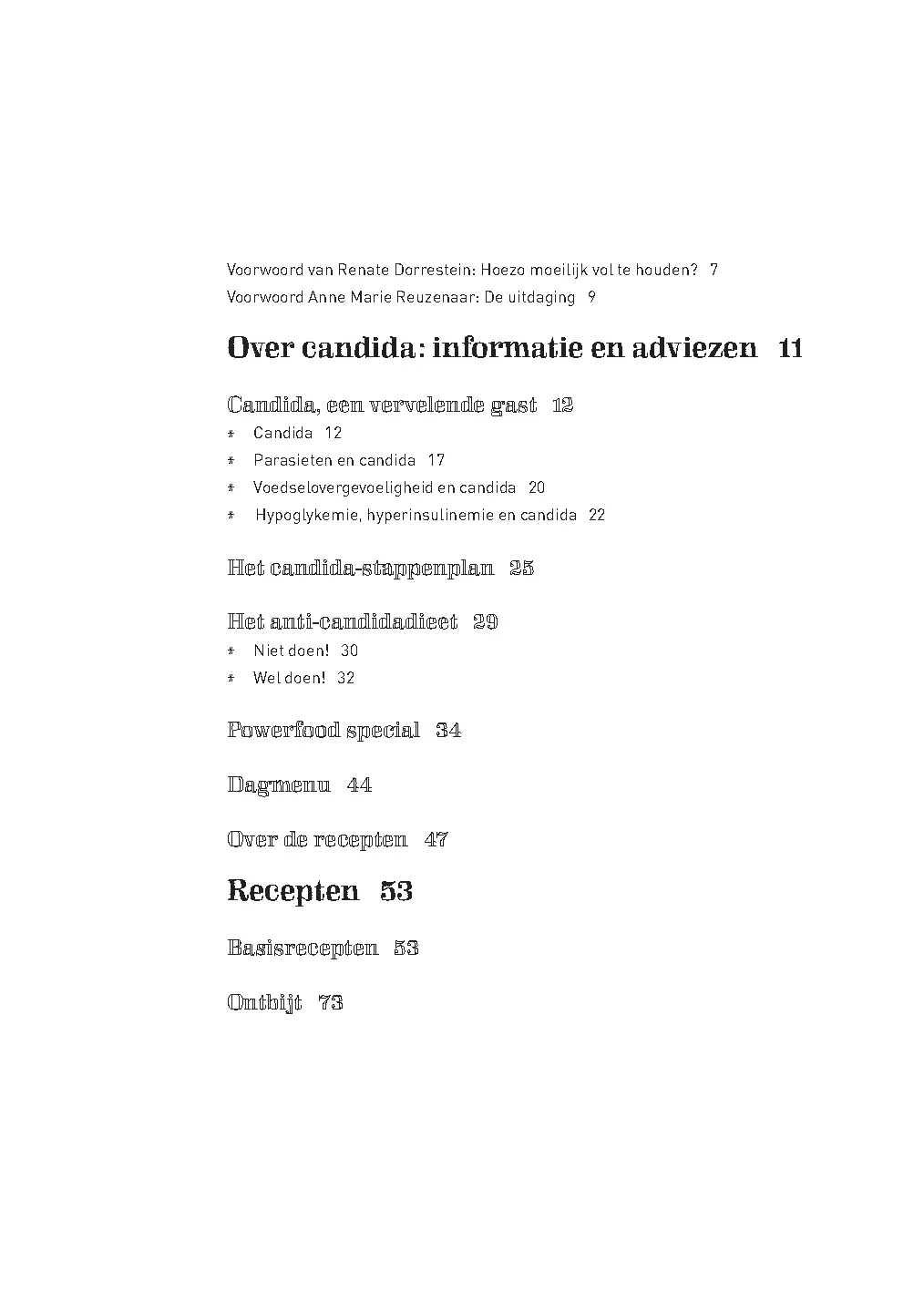 Voorbeeld pagina