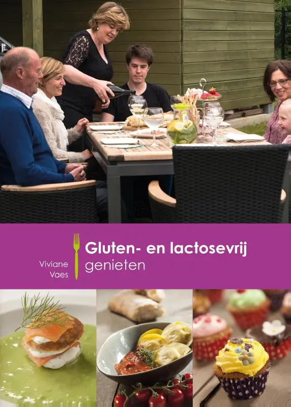Cover van Gluten- en lactosevrij genieten