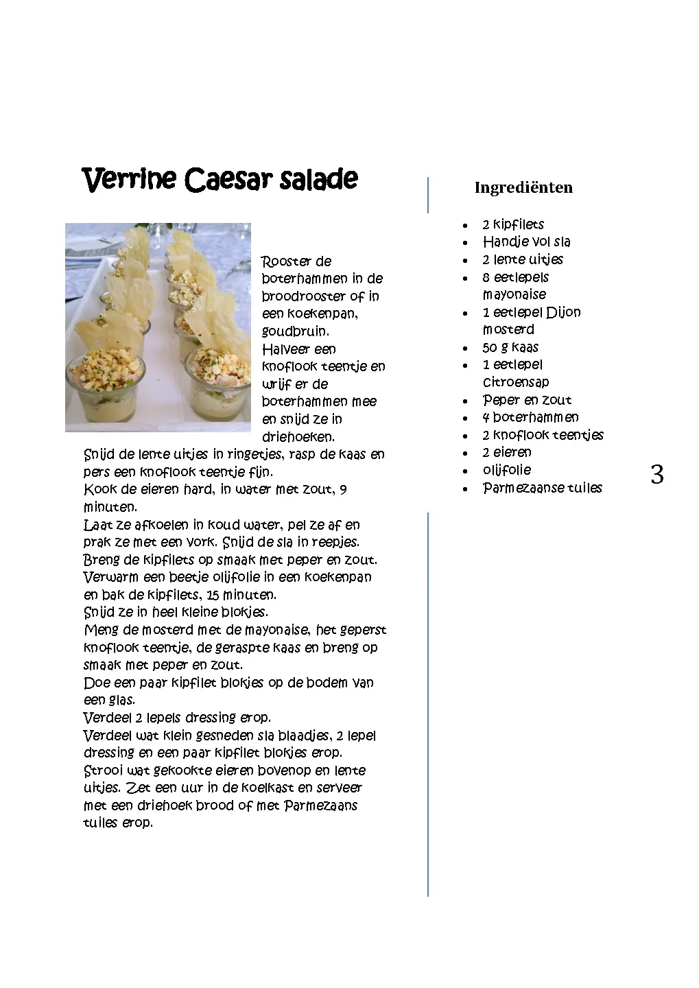 Voorbeeld pagina