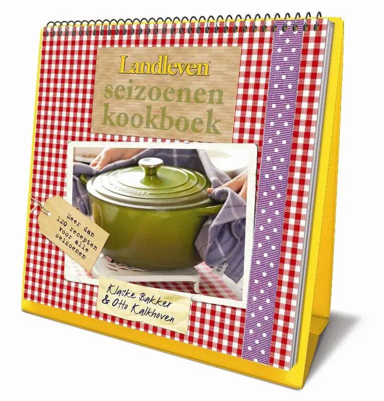 Cover van Landleven seizoenen kookboek