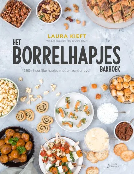 Cover van Het Borrelhapjes Bakboek