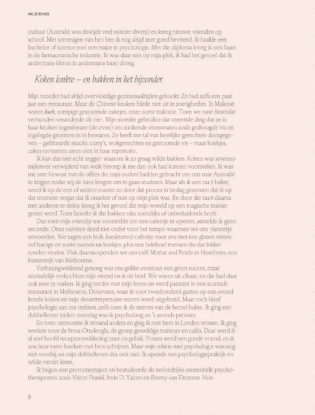 Voorbeeld pagina