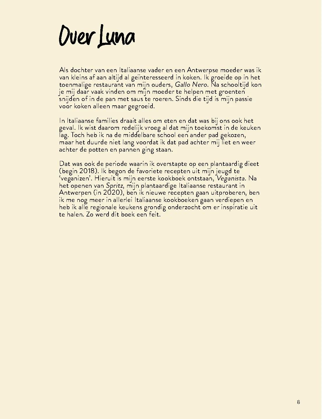 Voorbeeld pagina