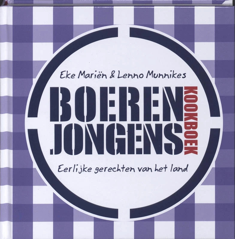 Cover van Het boerenjongens kookboek