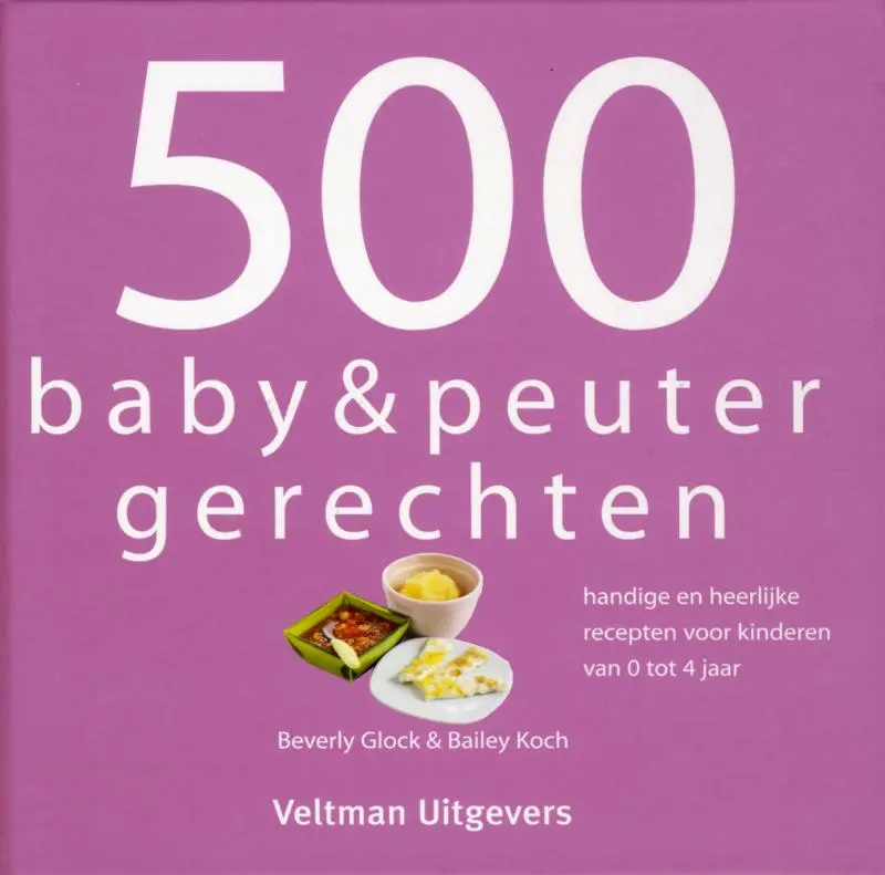 Cover van 500 baby & peutergerechten