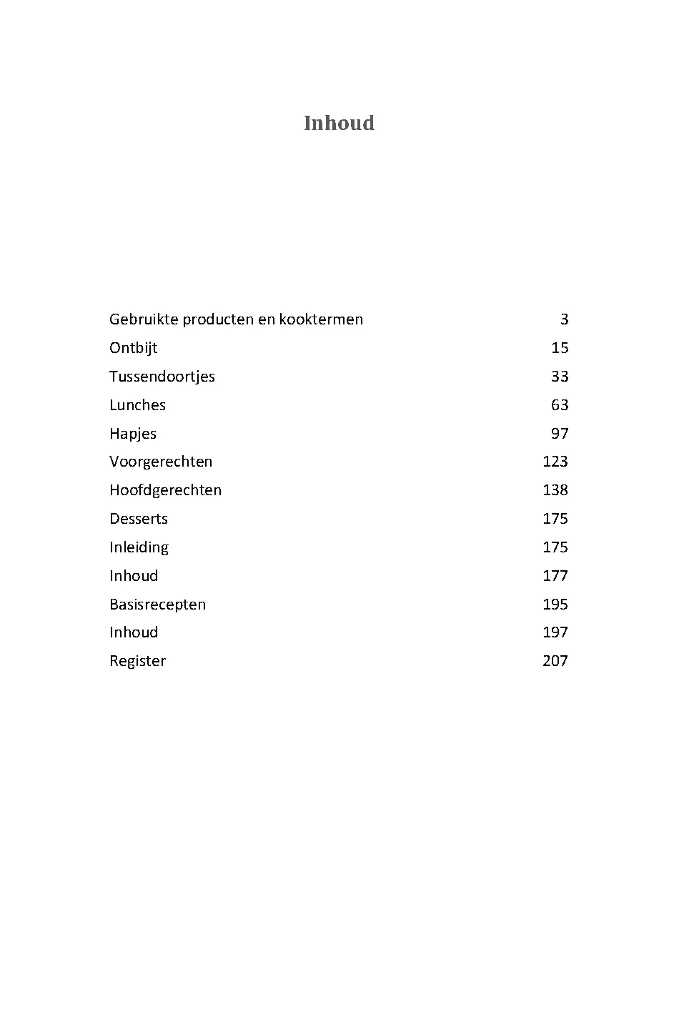 Voorbeeld pagina
